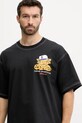 adidas Originals t-shirt bawełniany Graphic Os Ss T czarny JW0159