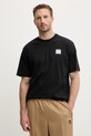 Odzież adidas Originals t-shirt bawełniany Graphic Lo Ss T JW0161 czarny