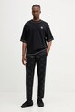 Хлопковая футболка adidas Originals Essentials JW0971 чёрный AW25
