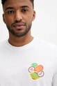 adidas Originals t-shirt bawełniany Graphic Lo Ss T biały JW2975