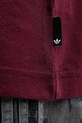 adidas Originals tricou din bumbac Graphic Lo Ss T JW2976 burgundia