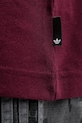 adidas Originals tricou din bumbac Graphic Lo Ss T JW2976 burgundia
