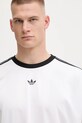 adidas Originals t-shirt Jacquard Jersey biały JW5877