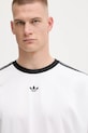 adidas Originals tricou Jacquard Jersey alb JW5877