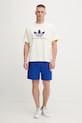 adidas Originals tricou Originals Basketball Courtside Tee JW6640 bej AW25