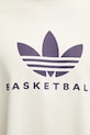 adidas Originals tricou Originals Basketball Courtside Tee JW6640 bej