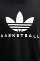 adidas Originals t-shirt Originals Basketball Courtside Tee JW6641 fekete