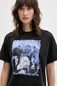adidas Originals tricou din bumbac Buffy Tee negru JX1278