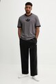 adidas Originals t-shirt bawełniany Oversize Tee JX1511 szary AW25