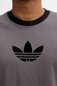 adidas Originals t-shirt bawełniany Oversize Tee JX1511 szary