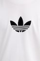 adidas Originals tricou din bumbac Oversize Tee JX1515 alb