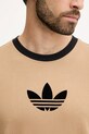 Bavlnené tričko adidas Originals Oversize Tee JX1516 hnedá