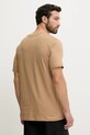 Oblečení Bavlněné tričko adidas Originals Trefoil Essential JX2824 hnědá