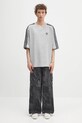 adidas Originals t-shirt bawełniany Oversize Tee JY1395 szary
