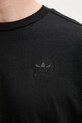 Bombažna kratka majica adidas Originals Oversize Tee JY1398 črna
