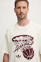 Kratka majica adidas Originals Hot Shot Tee bež JY3651