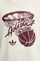 adidas Originals t-shirt Hot Shot Tee JY3651 bézs