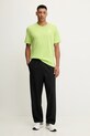 adidas Originals t-shirt bawełniany Trefoil Essential JZ3583 zielony AW25