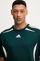 adidas Originals tricou din bumbac Teamgeist verde KE0141