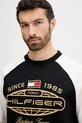 Bavlnené tričko Tommy Hilfiger x F1 THE MOVIE čierna MW0MW41389
