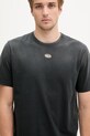 Diesel t-shirt bawełniany T-ADJUST-T1 czarny A19630.0CHBI