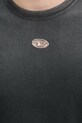 Diesel t-shirt bawełniany T-ADJUST-T1 A19630.0CHBI czarny