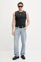 Diesel t-shirt bawełniany T-BRICO-NEW A19632.0CHBI czarny AW25