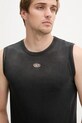 Diesel t-shirt bawełniany T-BRICO-NEW czarny A19632.0CHBI