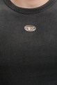 Diesel t-shirt bawełniany T-BRICO-NEW A19632.0CHBI czarny