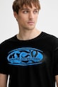 Diesel t-shirt bawełniany T-NORM-T1 czarny A18660.0QKAP