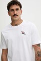 Diesel t-shirt bawełniany T-ADJUST-T3 biały A18668.0QIAM