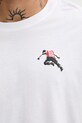 Diesel t-shirt bawełniany T-ADJUST-T3 A18668.0QIAM biały
