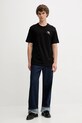 Diesel t-shirt bawełniany T-ADJUST-T3 A18668.0QIAM czarny AW25