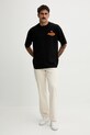 Diesel t-shirt bawełniany T-BOXT-T23 A18731.0PLAT czarny AW25