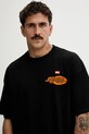 Diesel t-shirt bawełniany T-BOXT-T23 czarny A18731.0PLAT
