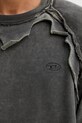 Diesel bluza bawełniana K-PETRO A18898.0NKCQ szary