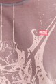 Diesel t-shirt bawełniany T-BOXT-T13 A19314.0KIBW brązowy