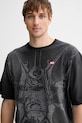 Diesel t-shirt bawełniany T-BOXT-T13 szary A19314.0KIBW