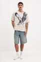 Diesel tricou din bumbac T-BOXT-T14 A19317.0DLBM bej AW25