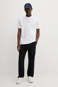 Marc O'Polo t-shirt bawełniany 5000006584 beżowy AW25