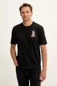 Odzież PS Paul Smith t-shirt bawełniany M2R.220X.TP5407 czarny