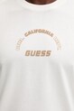 Guess t-shirt bawełniany SHIRO Z5BI05.I3Z14 beżowy