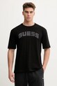 Guess t-shirt bawełniany SHINGO bawełna czarny Z5BI14.I3Z14