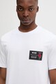 MSGM t-shirt bawełniany biały 3940MM118.257798