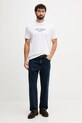 Guess t-shirt bawełniany M5BI05.I3Z14 biały NC25
