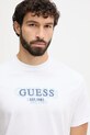 Guess t-shirt bawełniany biały M5BI05.I3Z14