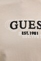 Guess t-shirt bawełniany M5BI05.I3Z14 beżowy