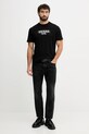 Guess t-shirt bawełniany M5BI05.I3Z14 czarny NC25