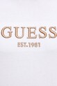 Βαμβακερό μπλουζάκι Guess M5BI09.K8FQ4 λευκό