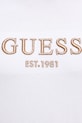 Βαμβακερό μπλουζάκι Guess M5BI09.K8FQ4 λευκό
